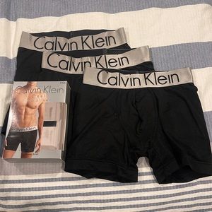 Calvin Klein boxer briefs. Small.